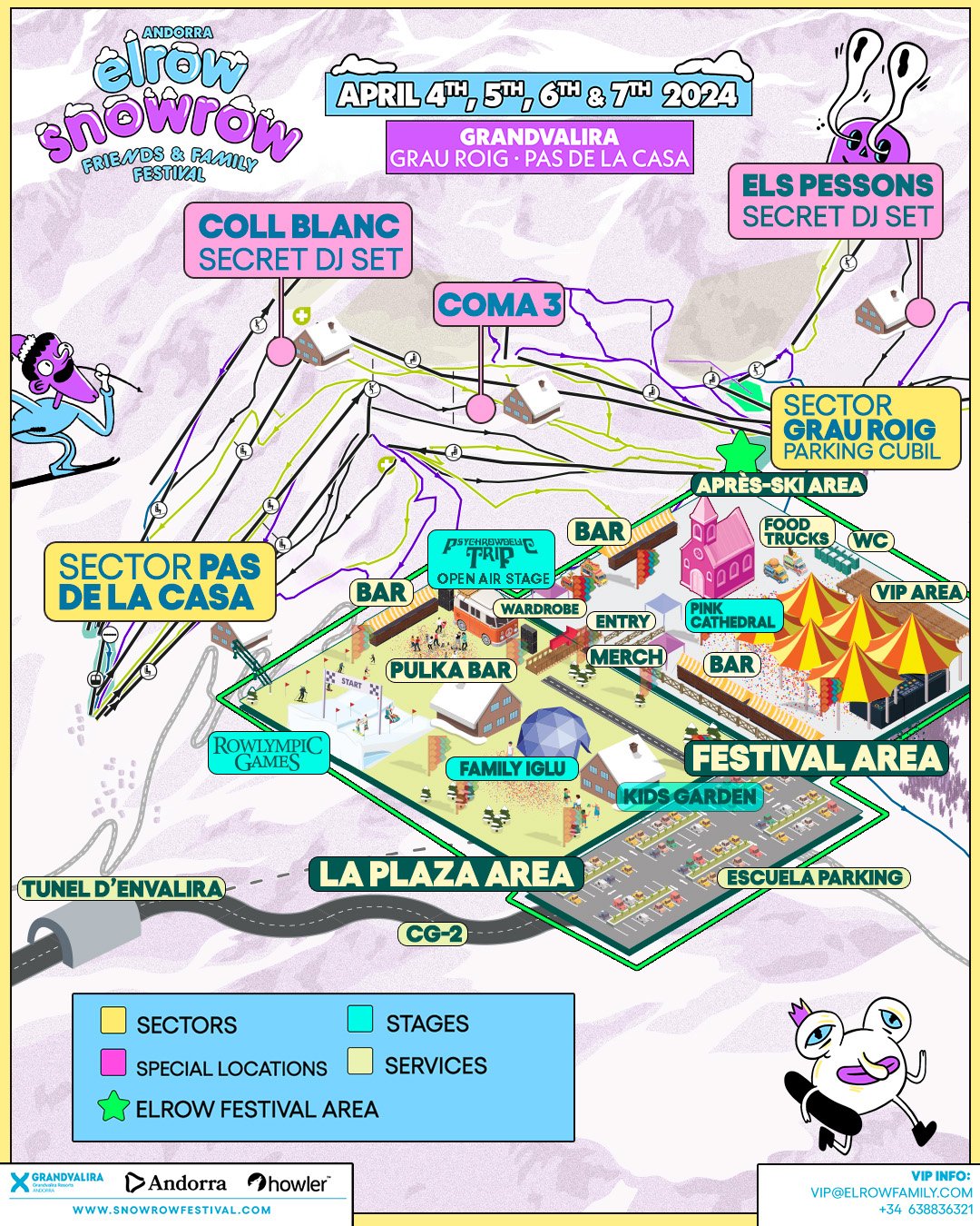 Mapa El Row